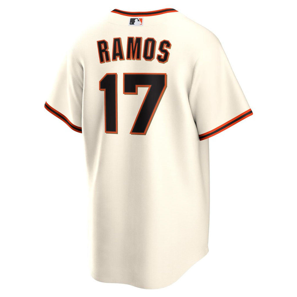 San Francisco Giants Heliot Ramos Home Replica Jersey — Cream