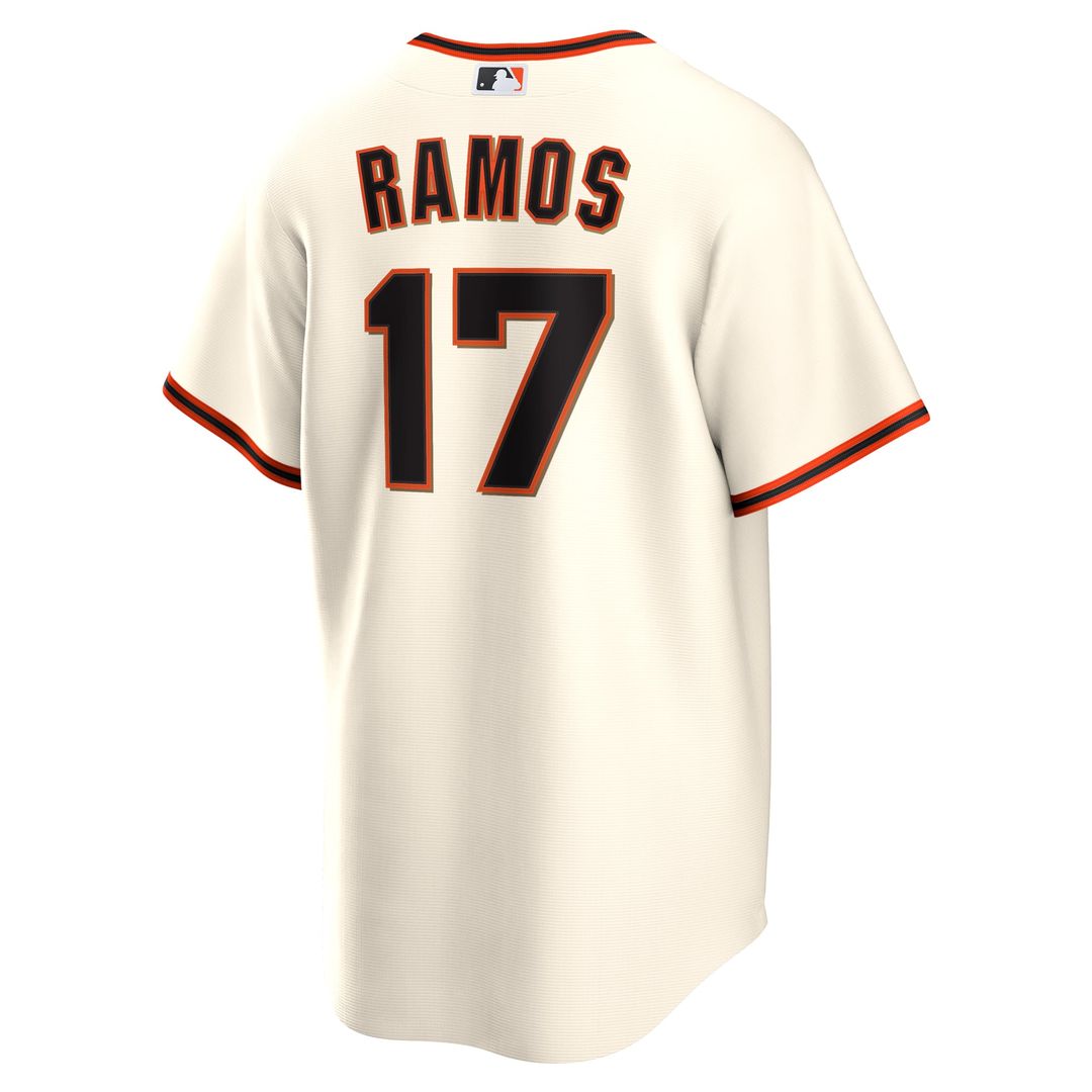 San Francisco Giants Heliot Ramos Home Replica Jersey — Cream