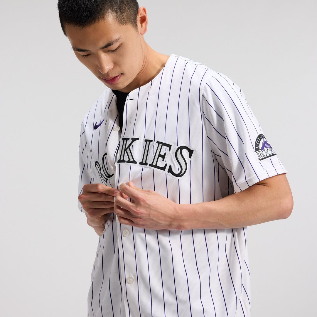 Colorado Rockies Home Limited Jersey — White