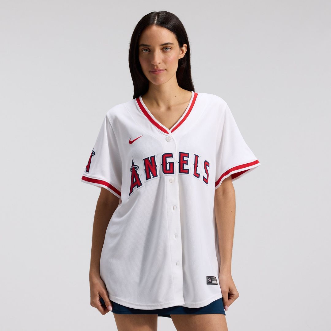 Los Angeles Angels Women's Home Limited Jersey — White