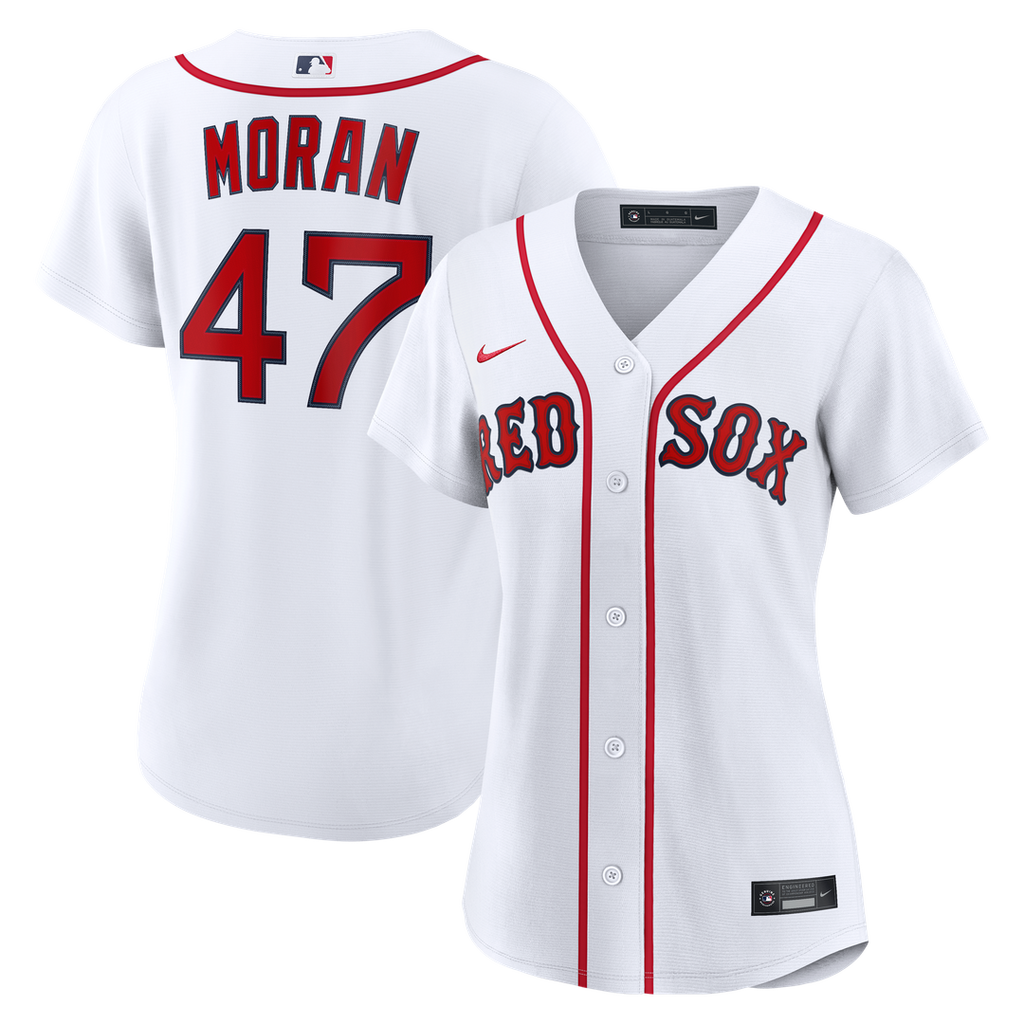 Boston Red Sox Jovani Moran Women's Home Replica Jersey — White