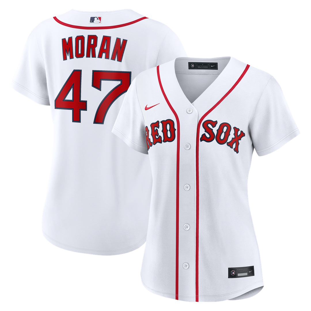 Boston Red Sox Jovani Moran Women's Home Replica Jersey — White