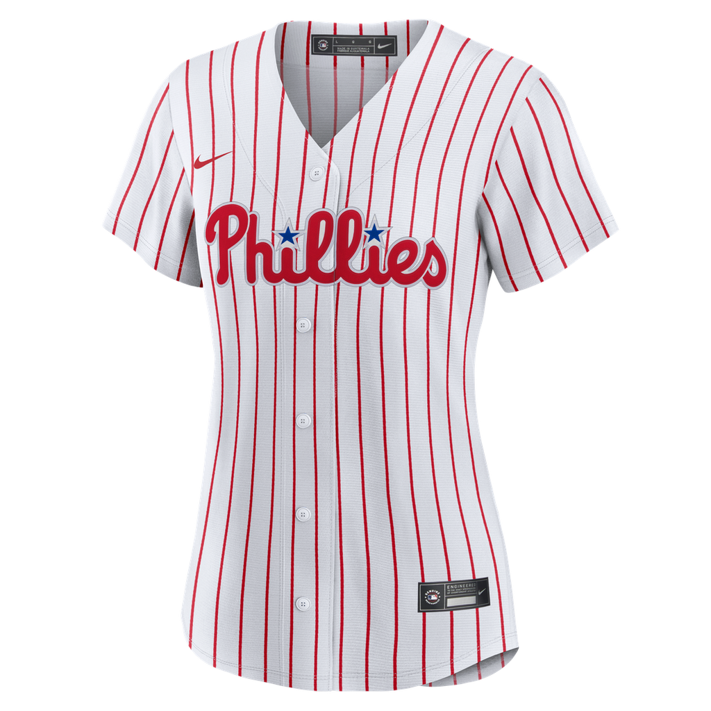 Philadelphia Phillies Women's Home Replica Team Jersey — White