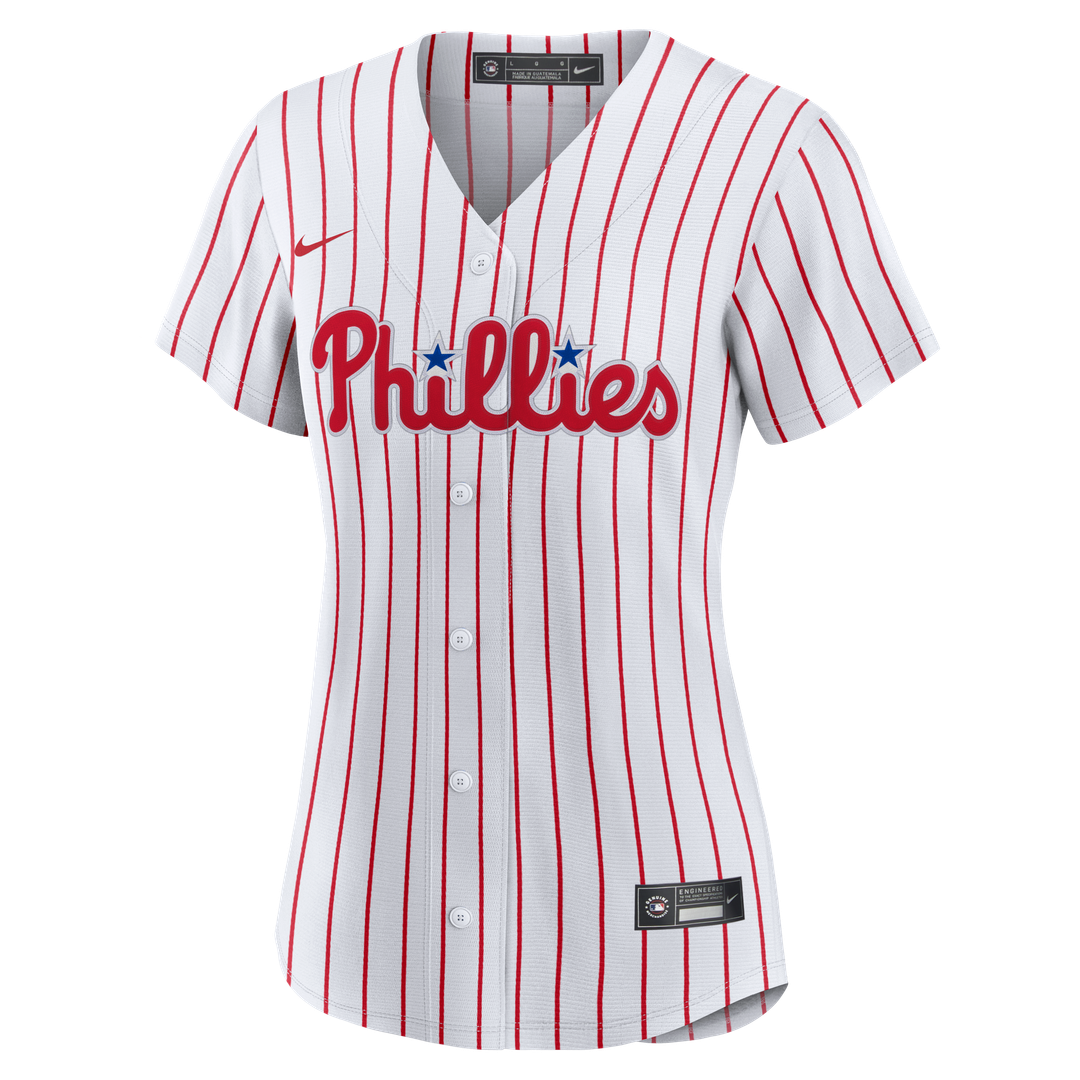 Philadelphia Phillies Women's Home Replica Team Jersey — White