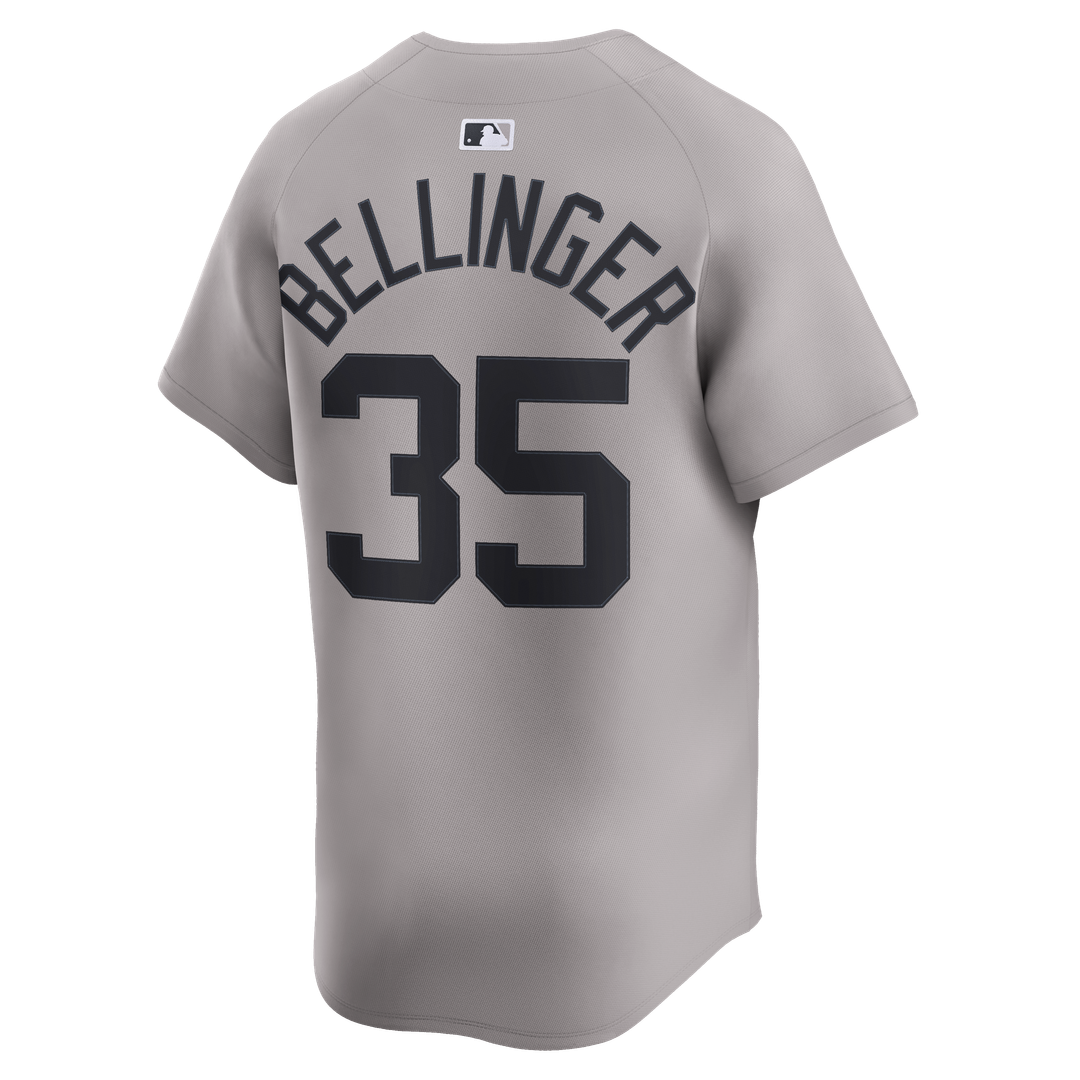 New York Yankees Cody Bellinger Road Limited Jersey — Gray
