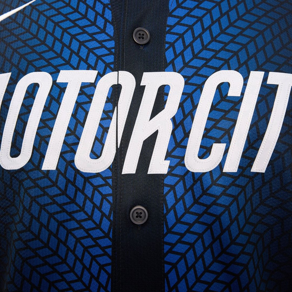 Detroit Tigers City Connect Limited Jersey — Blue