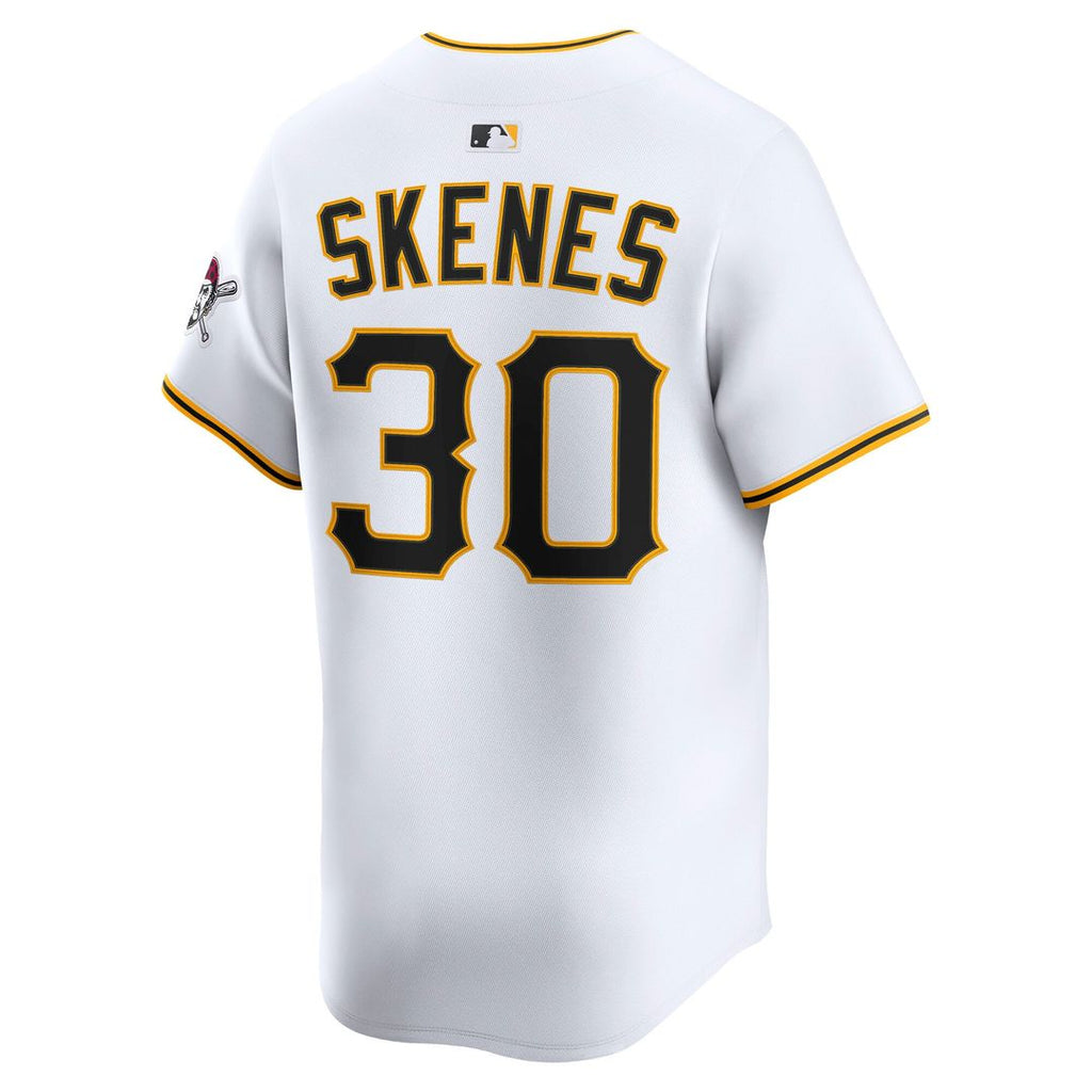 Pittsburgh Pirates Paul Skenes Home Limited Jersey — White