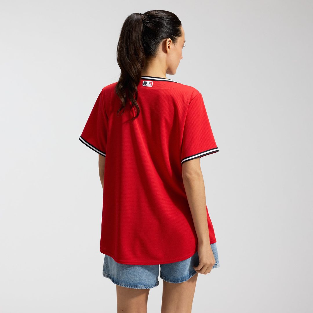 Cleveland Guardians Women's Alternate 2 Replica Jersey — Red