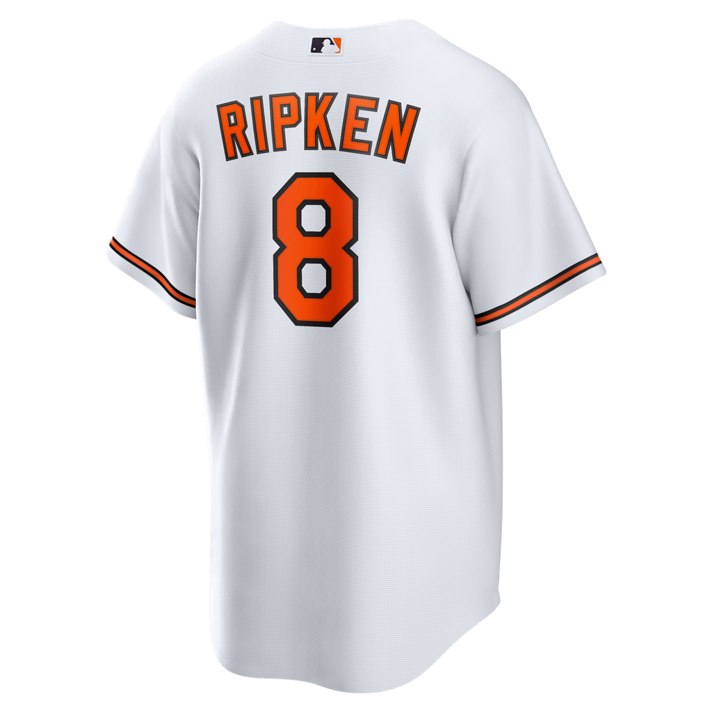 Baltimore Orioles Cal Ripken Jr. Home Retired Replica Jersey — White