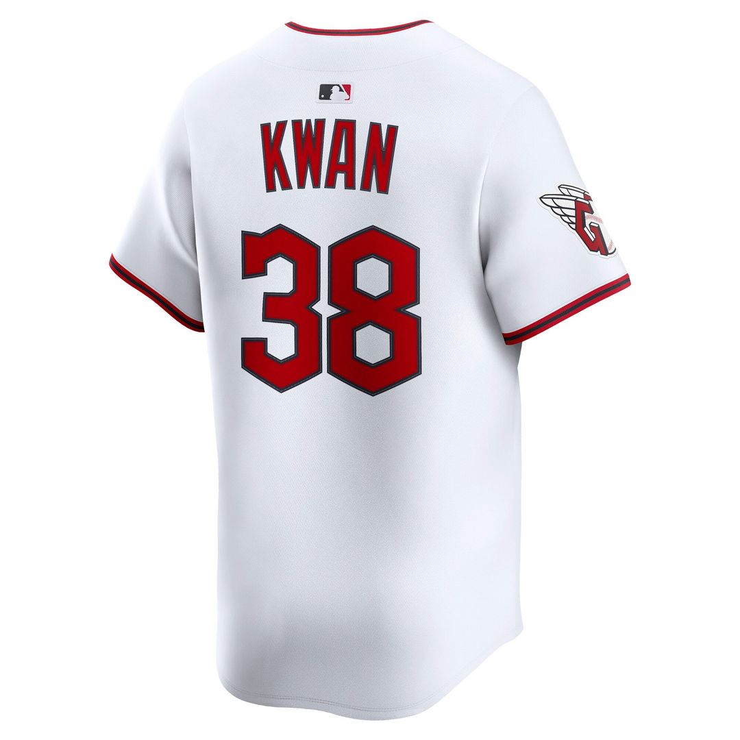 Cleveland Guardians Steven Kwan Home Limited Jersey — White