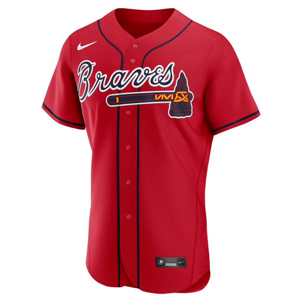 Atlanta Braves Drake Baldwin MLB Awards Authentic Jersey — Red