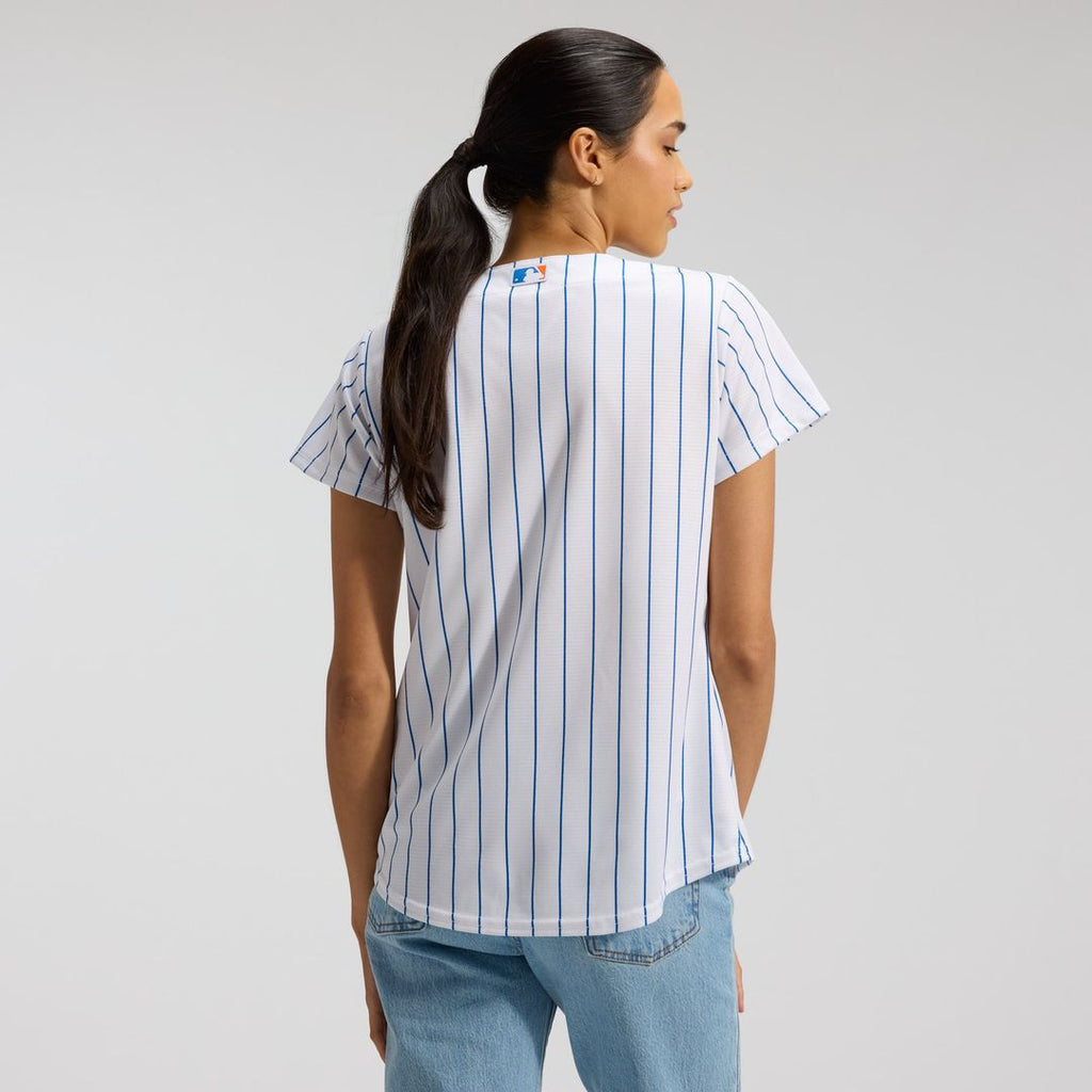 New York Mets Women's Home Replica Team Jersey — White