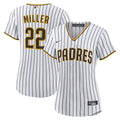 San Diego Padres Mason Miller Women's Home Replica Jersey — White