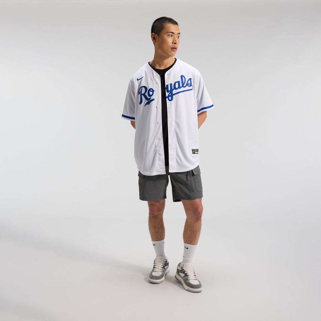 Kansas City Royals Bobby Witt Jr. Home Replica Jersey — White