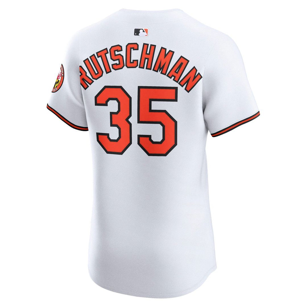 Baltimore Orioles Adley Rutschman Alternate 2 Elite Jersey — Orange