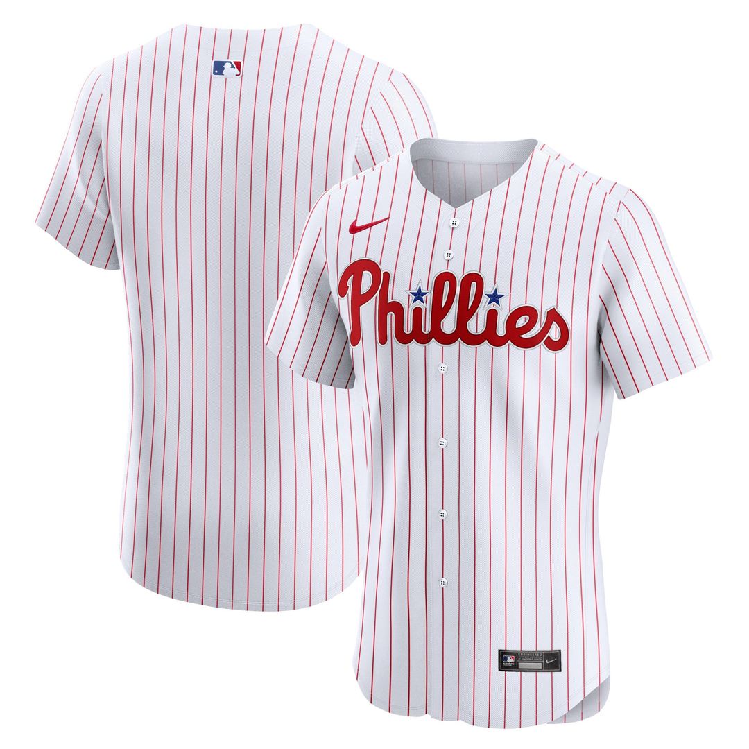 Philadelphia Phillies Home Elite Jersey — White