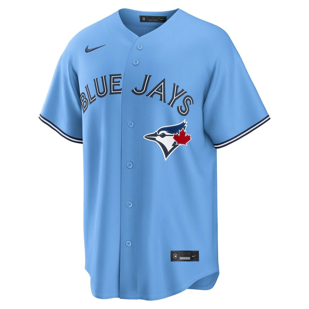 Toronto Blue Jays Anthony Santander Alternate Replica Jersey — Light Blue