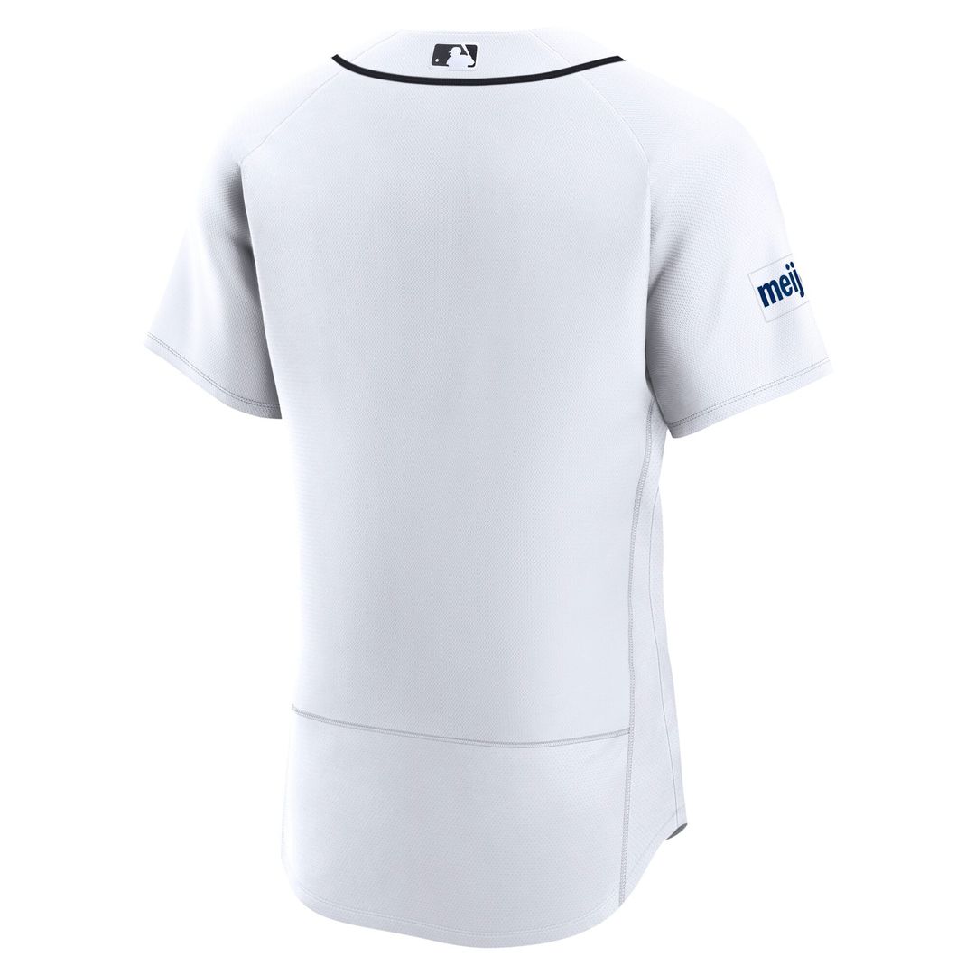 Detroit Tigers Home Authentic Jersey — White