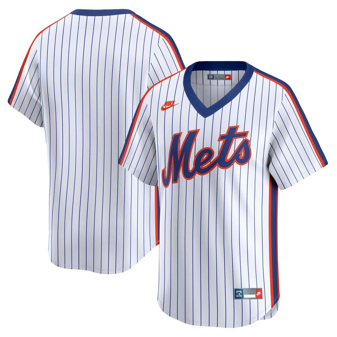 New York Mets Cooperstown Limited Jersey — White