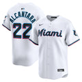 Miami Marlins Sandy Alcantara Home Limited Jersey — White
