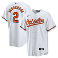 Baltimore Orioles Gunnar Henderson Home Replica Jersey — White