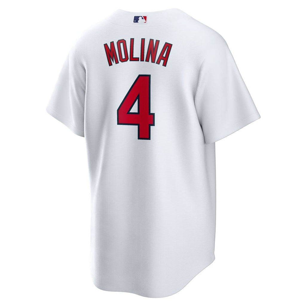 St. Louis Cardinals Yadier Molina Home Replica Retired Player Jersey — White