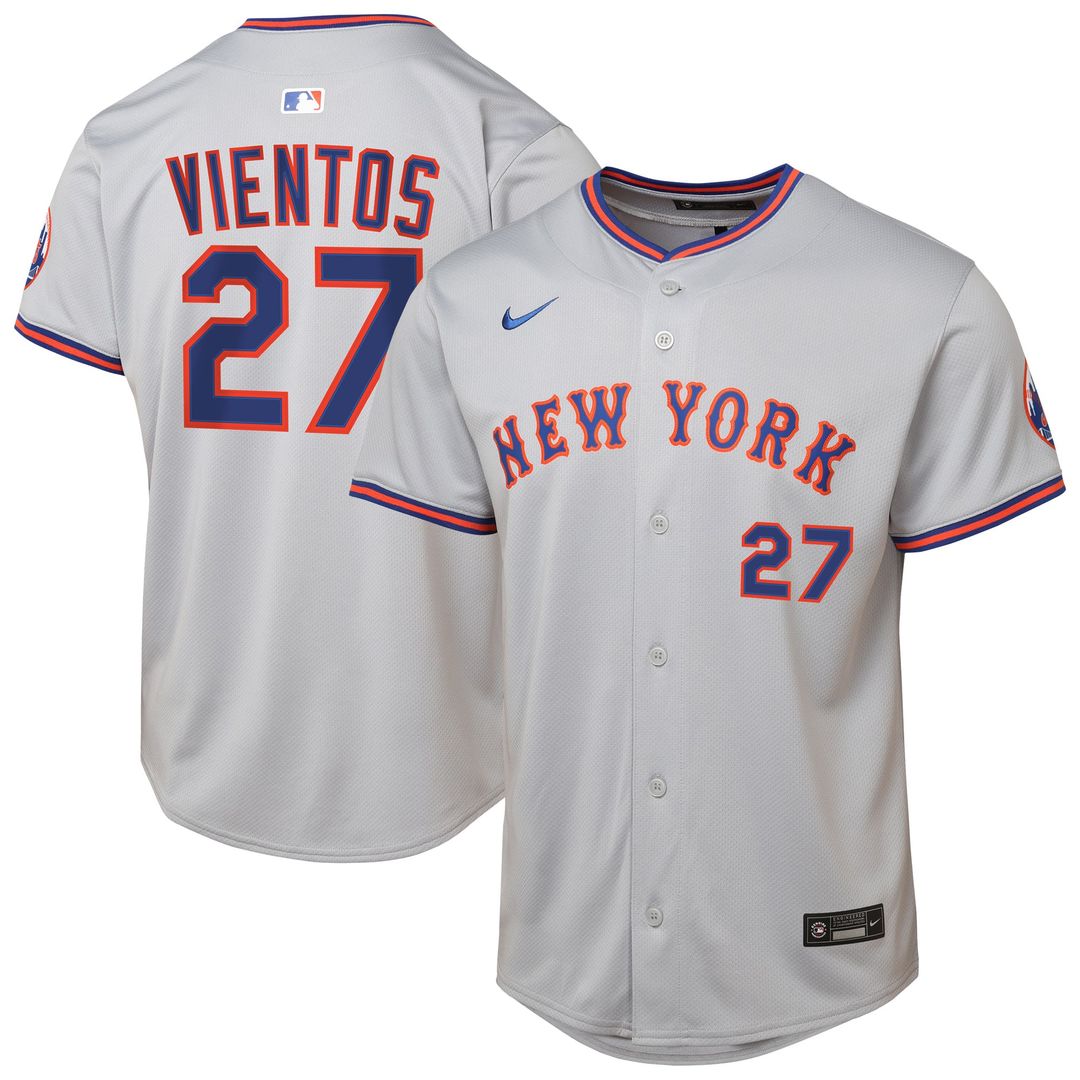 New York Mets Mark Vientos Youth Alternate 2 Limited Jersey — Royal