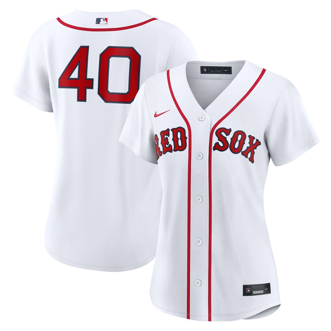 Boston Red Sox Willson Contreras Women's Home Replica Jersey — White