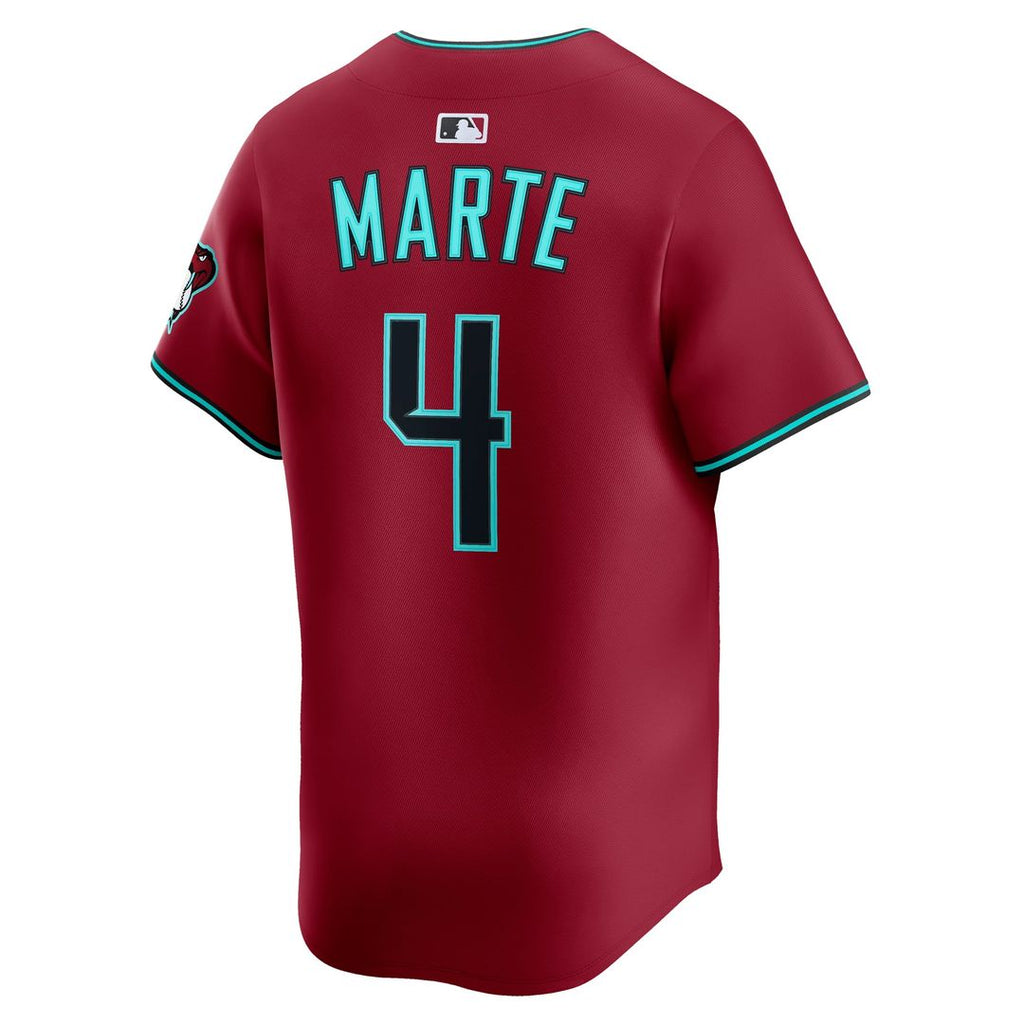 Arizona Diamondbacks Ketel Marte Alternate Limited Jersey — Black