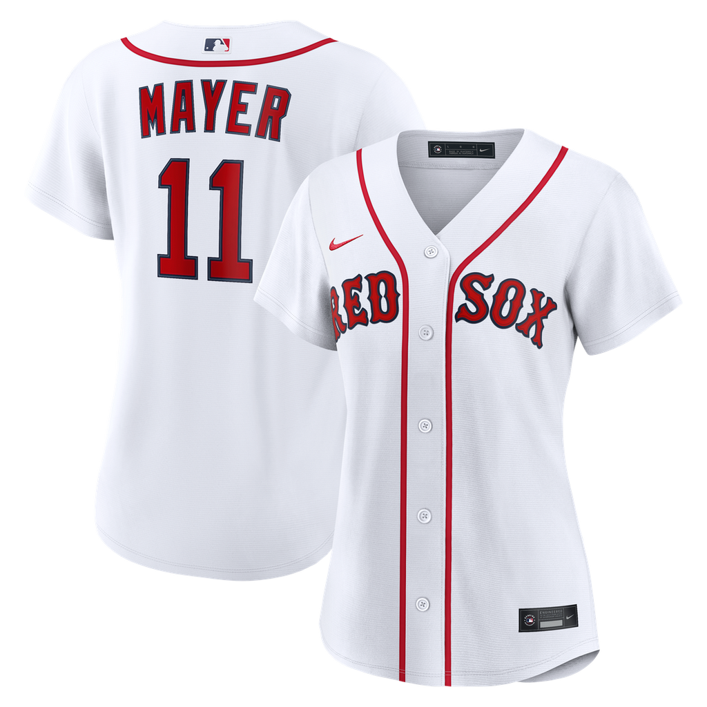 Boston Red Sox Marcelo Mayer Women's Home Replica Jersey — White