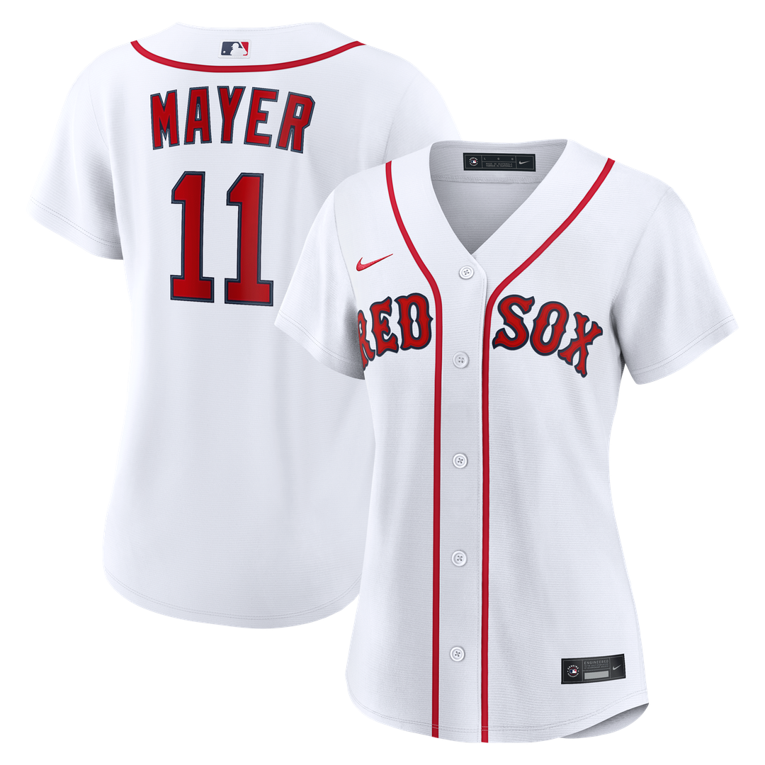 Boston Red Sox Marcelo Mayer Women's Home Replica Jersey — White