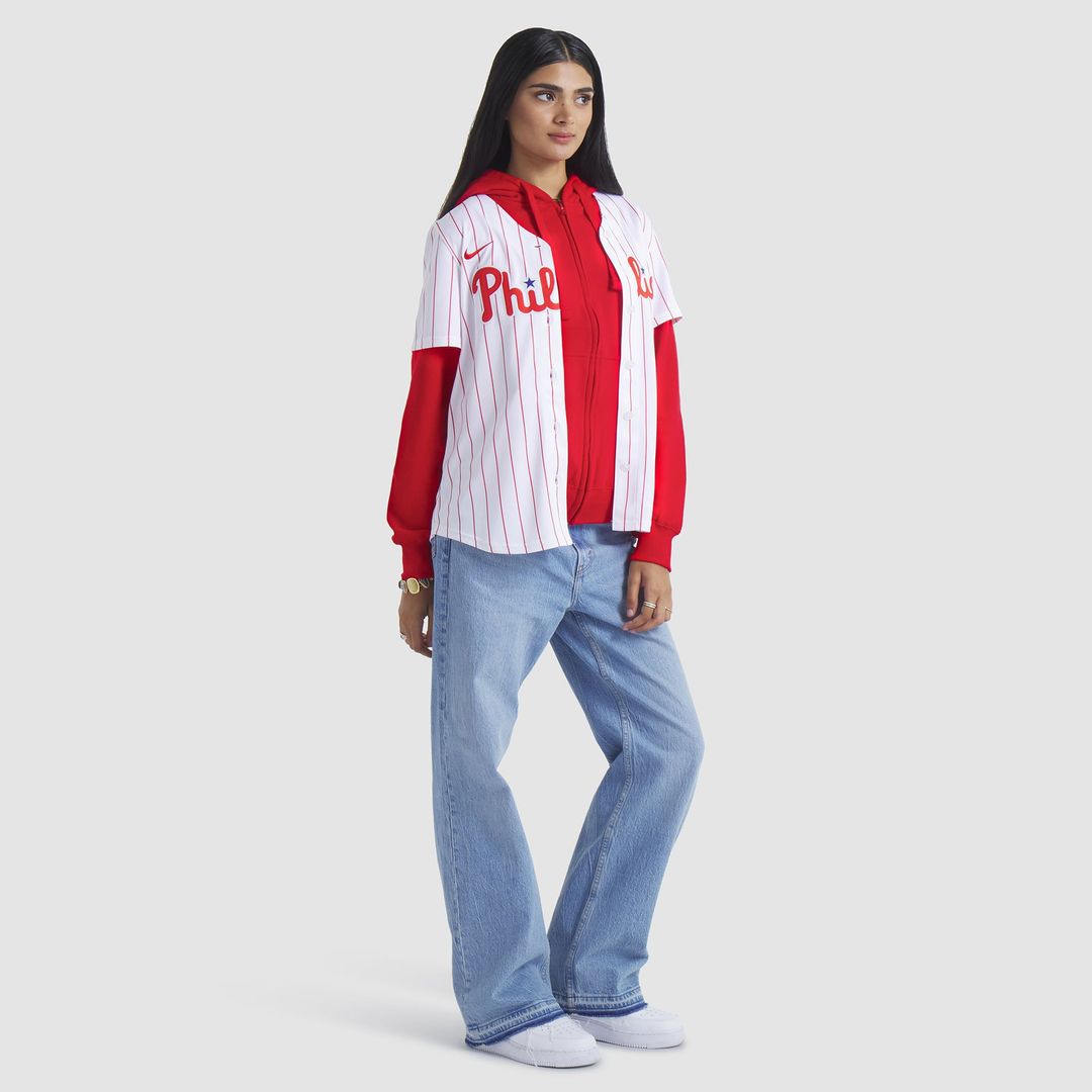 Philadelphia Phillies Bryce Harper Women's Home Limited Jersey — White
