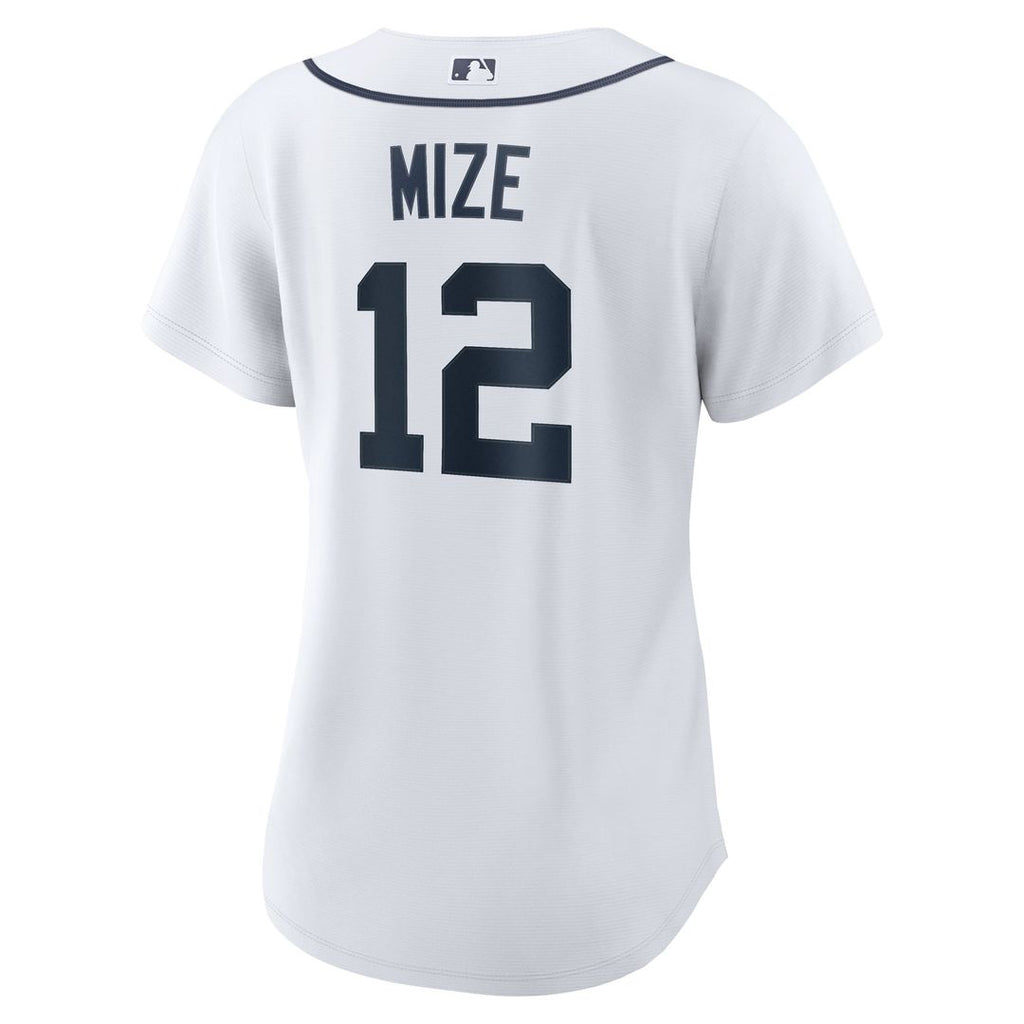 Detroit Tigers Casey Mize Women's Home Replica Jersey — White