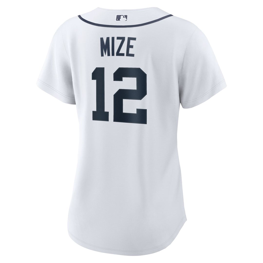 Detroit Tigers Casey Mize Women's Home Replica Jersey — White