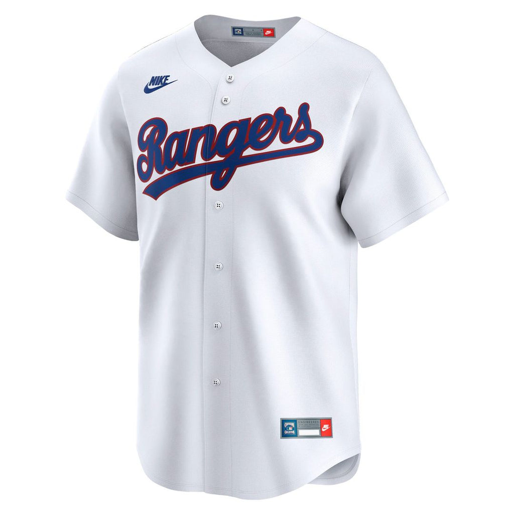 Texas Rangers Cooperstown Limited Jersey — White