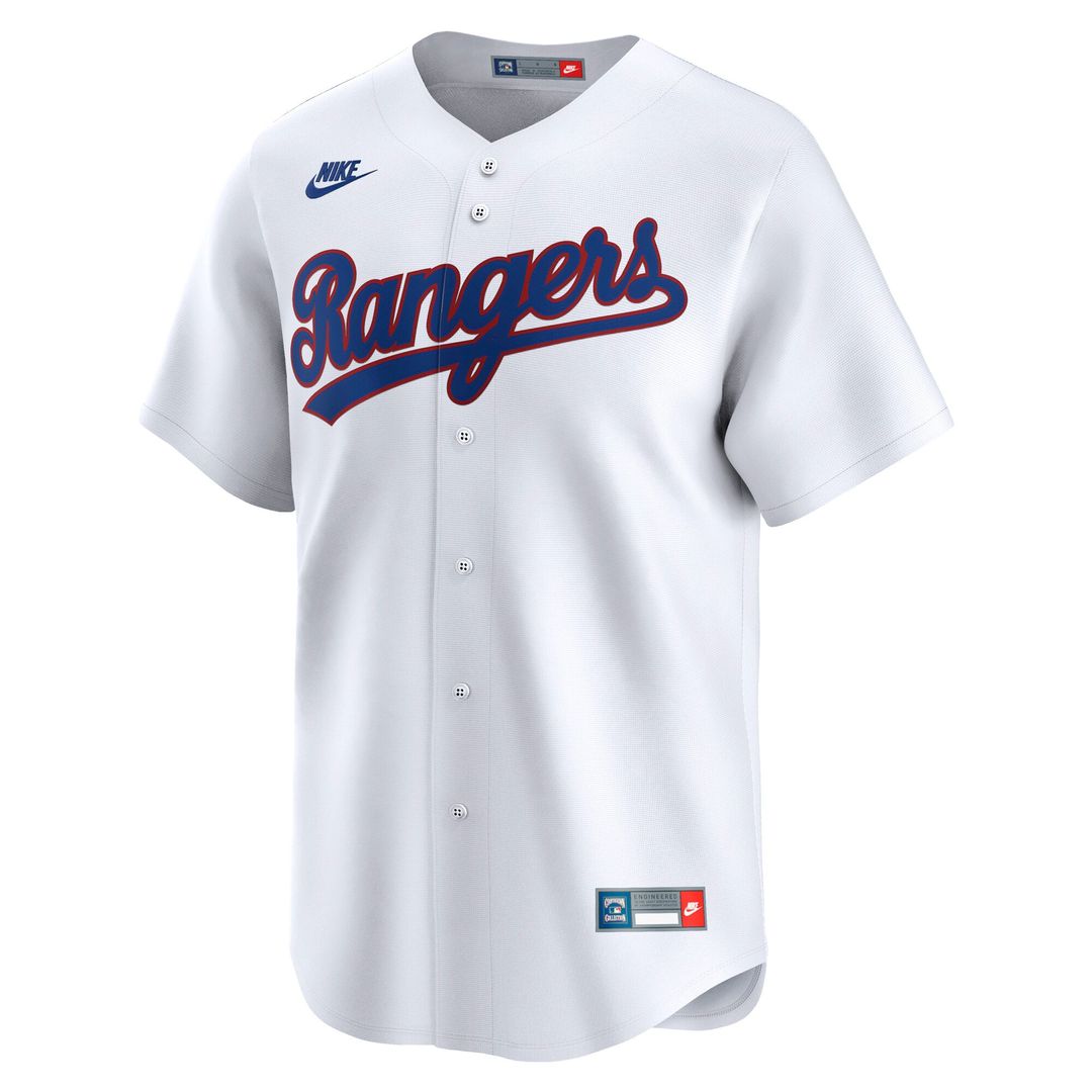 Texas Rangers Cooperstown Limited Jersey — White