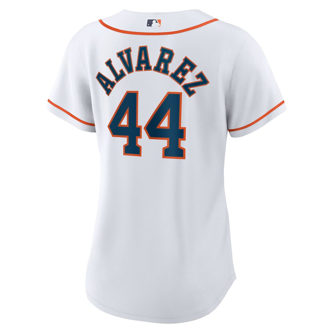Houston Astros Yordan Alvarez Women's Home Replica Jersey — White