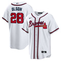 Atlanta Braves Matt Olson Home Replica Jersey — White