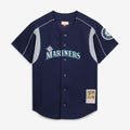 Seattle Mariners Felix Hernandez Cooperstown Batting Practice Jersey — Navy