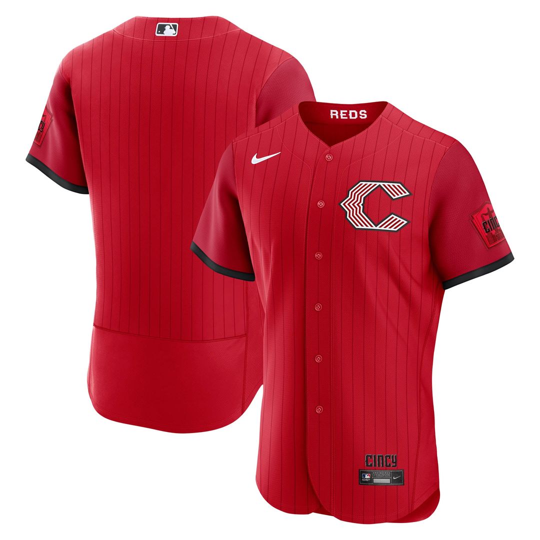 Cincinnati Reds 2026 City Connect Authentic Jersey — Red