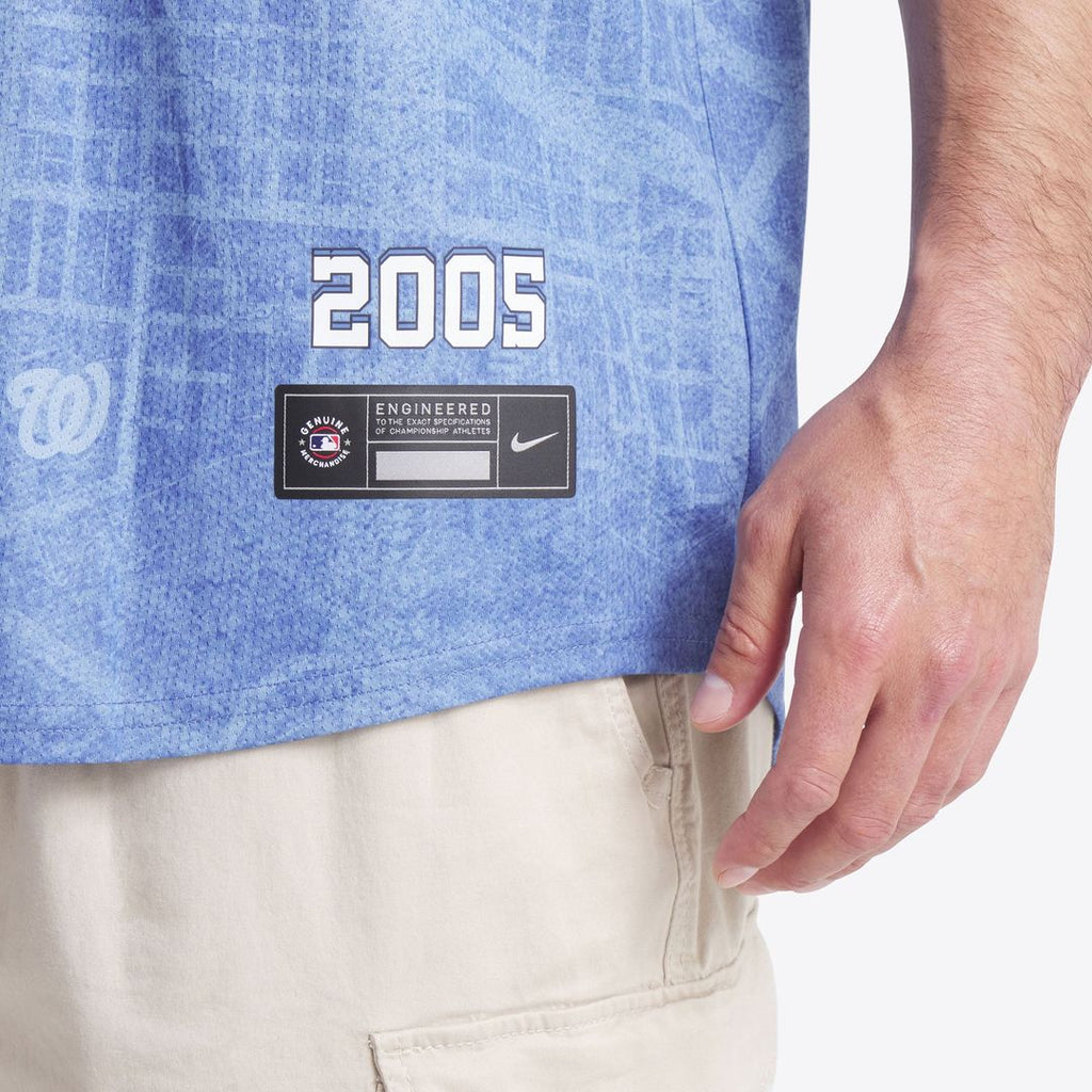 Washington Nationals 2025 City Connect Limited Jersey — Blue