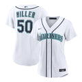 Seattle Mariners Bryce Miller Women's Home Replica Jersey — White