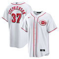 Cincinnati Reds Tyler Stephenson Home Replica Jersey — White