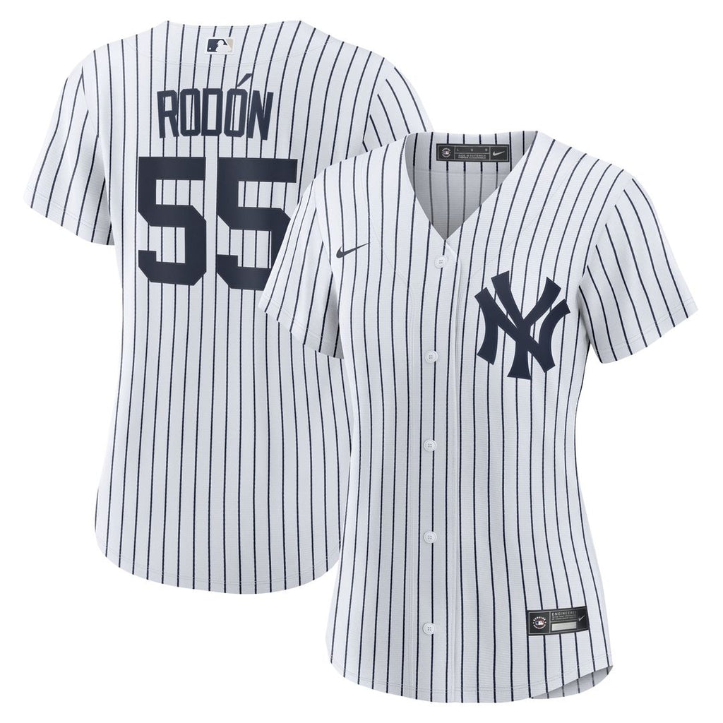 New York Yankees Carlos Rodon Women's Home Replica Jersey — White