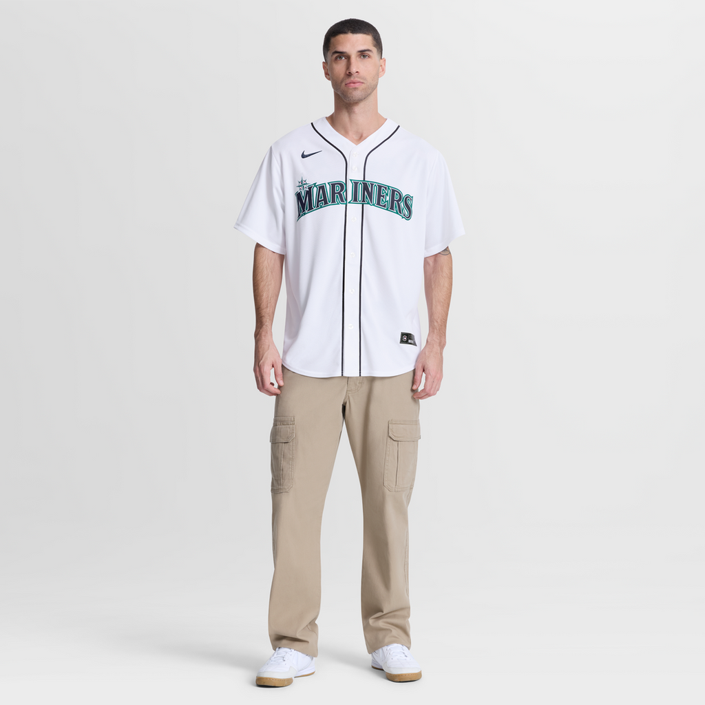 Seattle Mariners Julio Rodríguez Home Replica Jersey — White