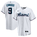 Miami Marlins Xavier Edwards Home Replica Jersey — White