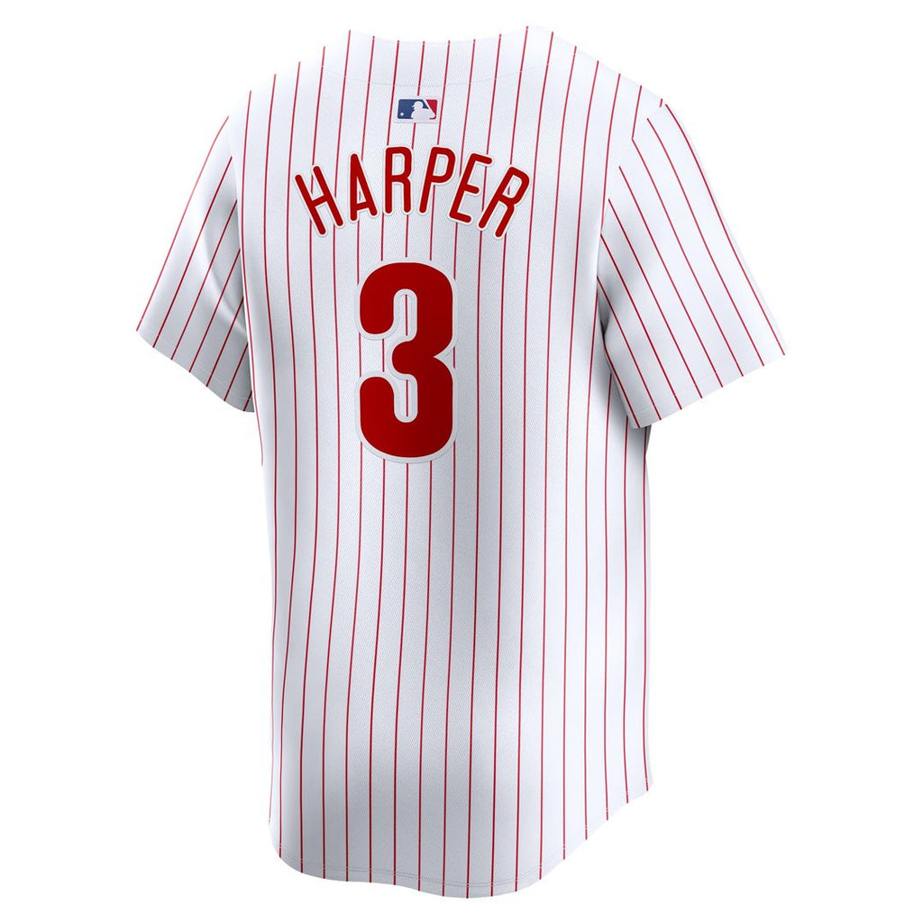 Philadelphia Phillies Bryce Harper Youth Home Limited Jersey — White
