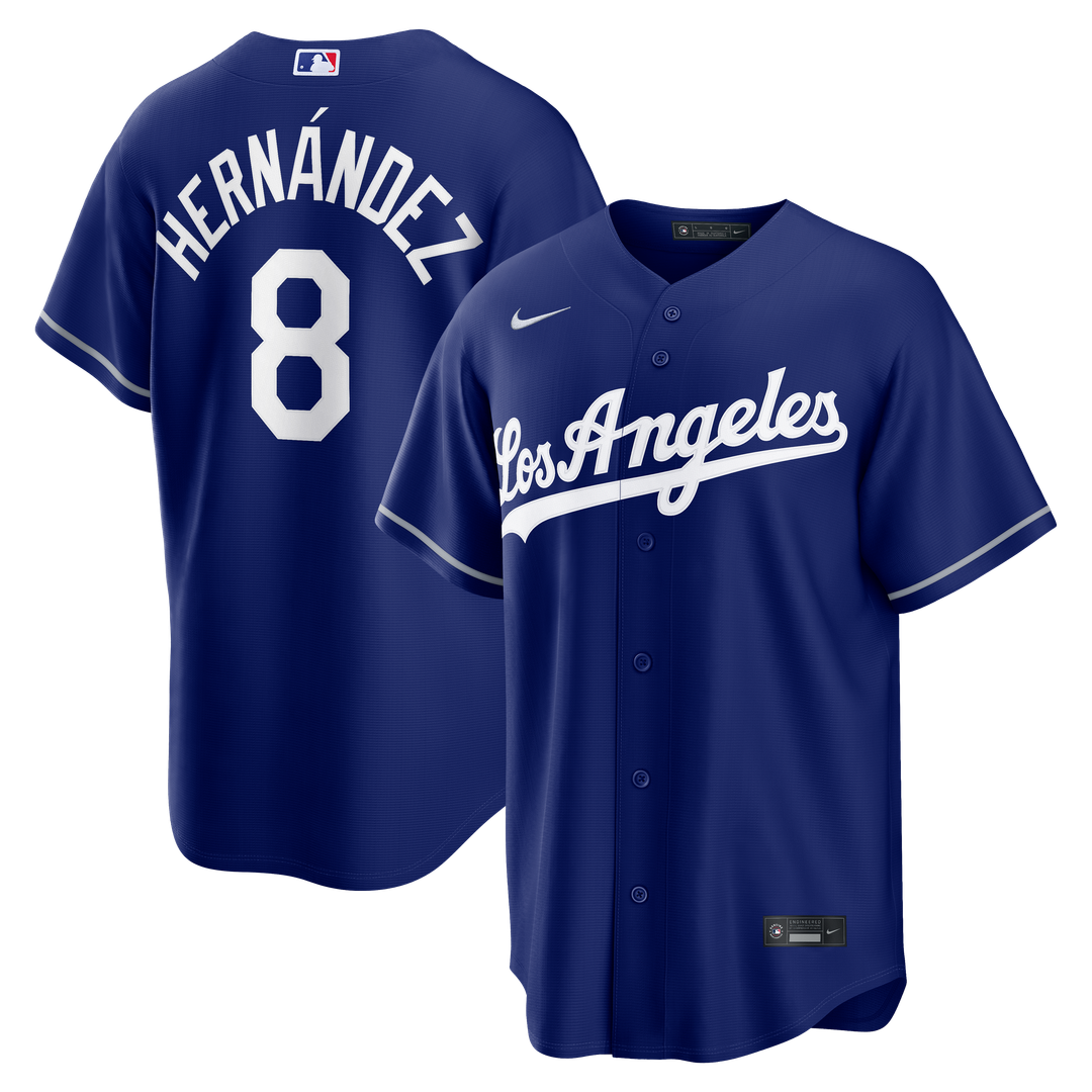Los Angeles Dodgers Enrique Hernández Alternate Replica Jersey — Royal
