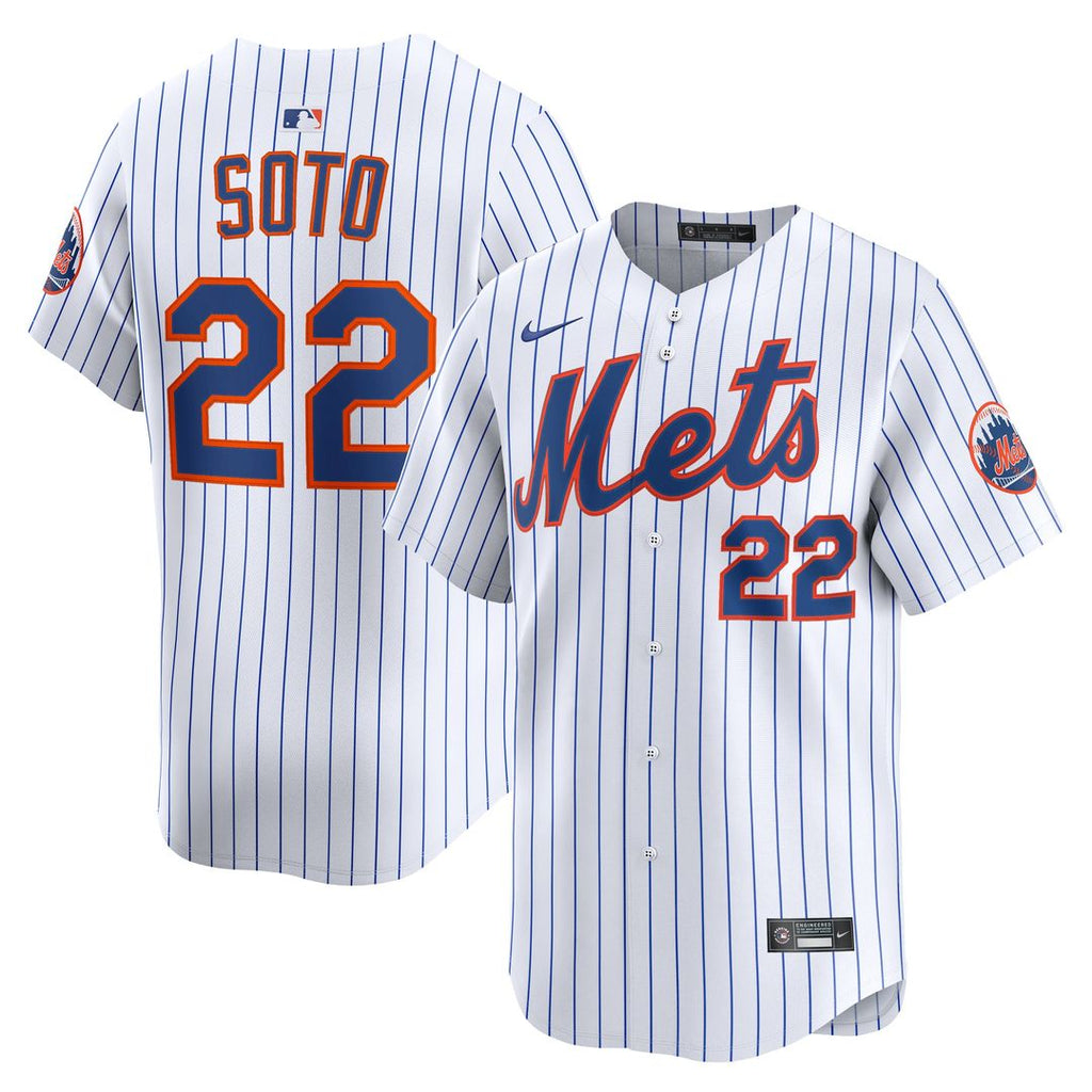 New York Mets Juan Soto Home Limited Jersey — White