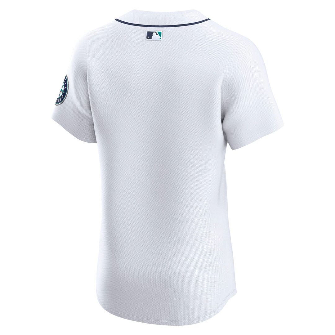 Seattle Mariners Home Elite Jersey — White